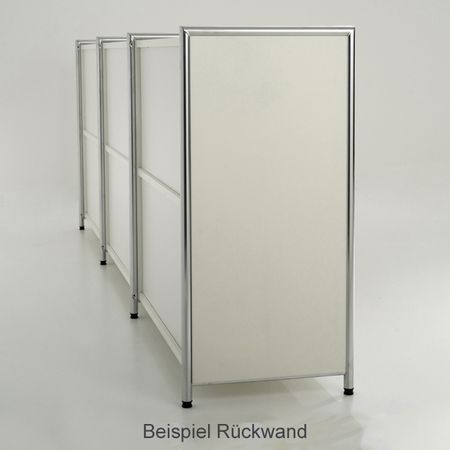 Aktenregal Aktenschrank Kombischrank Schrank Sichtrückwand Sideboard weiss weiß hell