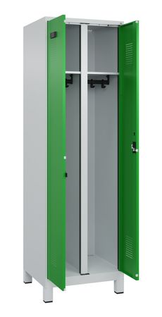 C+P Schwarz-Weiß-Spind Evolo PLUS