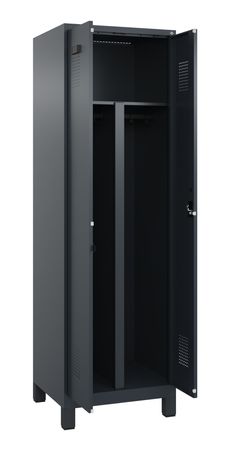 C+P PSA Schwarz-Weiß-Spind Evolo PLUS
