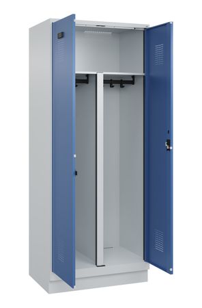 C+P PSA Schwarz-Weiß-Spind Evolo PLUS
