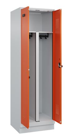 C+P PSA Schwarz-Weiß-Spind Evolo PLUS
