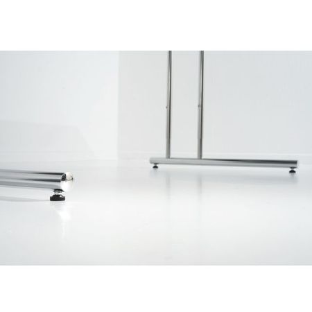 Chromeline höhenverstellbarer Schreibtisch | 120 x 80 cm | Anthrazit oder Weiß