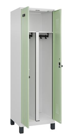 C+P PSA Schwarz-Weiß-Spind Evolo PLUS