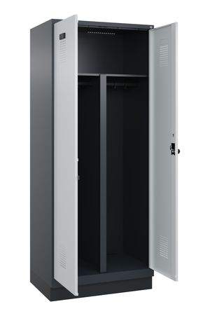 C+P PSA Schwarz-Weiß-Spind Evolo PLUS