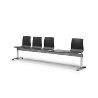 Traversenbank | Wartebank | 4 Sitze + Ablage 