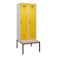 C+P Spind Evolo PLUS, Bank, 2 Abteile, 2120x800x815mm
