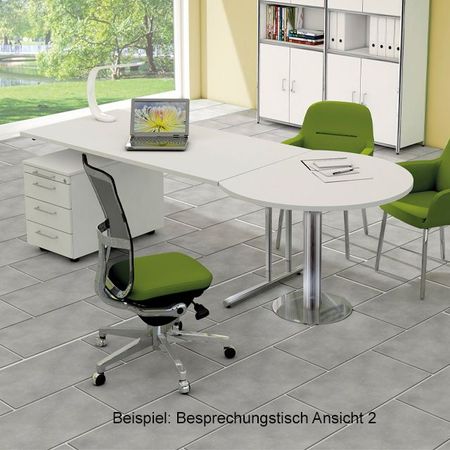 höhenverstellbare Tischbeine Chromeline Schreibtisch Homeoffice