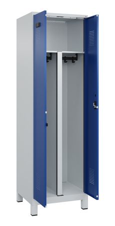 C+P PSA Schwarz-Weiß-Spind Evolo PLUS