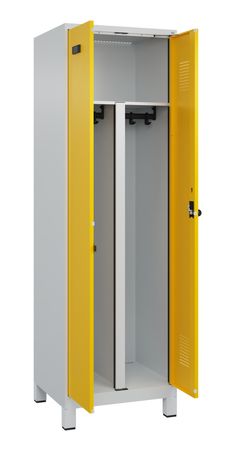 C+P PSA Schwarz-Weiß-Spind Evolo PLUS
