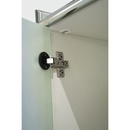 Glastüren Aktenschrank Büroschrank Sideboard Flügeltüren Sicherheitsglas verchromte Griffe