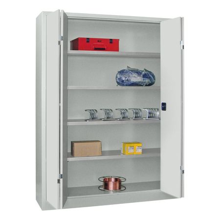 falttüren-schrank Schrank mit Falttüren falttür-schrank verzinkt werkstatt- schrank Werkzeug- schrank