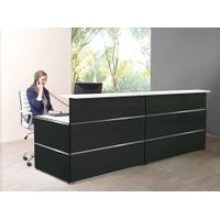 Empfangstresen Mono 8 | 108 x 275 x 92 cm (HxBxT)