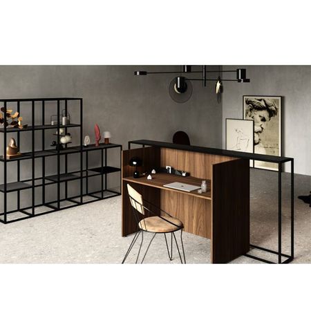 Empfangstheke Rezeption Empfangsbereich Empfangsmöbel Büromöbel Verkaufstresen Counter Empfangstresen 