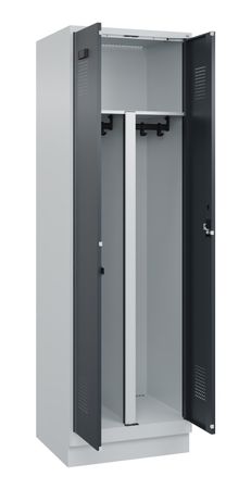 C+P PSA Schwarz-Weiß-Spind Evolo PLUS