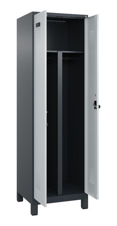 C+P PSA Schwarz-Weiß-Spind Evolo PLUS