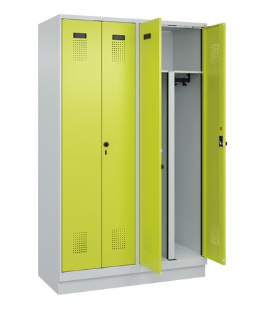 C+P PSA Schwarz-Weiß-Spind Evolo PLUS