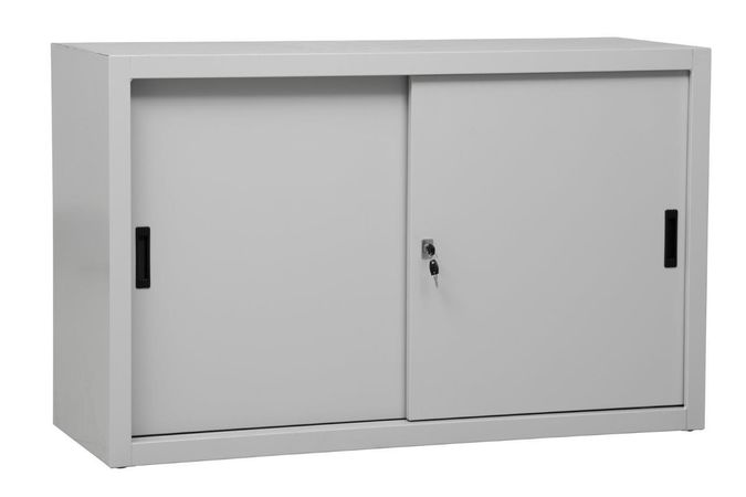 Aktenschrank | Schiebetürenschrank 75x120x45 GRAU