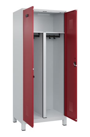 C+P PSA Schwarz-Weiß-Spind Evolo PLUS
