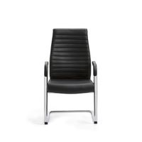 Schwingstuhl - mit mittlerem Rücken und festen Armlehnen