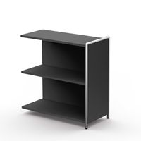 Chromeline Anbau-Sideboard 2 | 78 x 78 x 38 cm | verschiedene Farben und Optionen