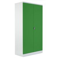 XXL Werkzeugschrank | Werkstattschrank 195x92x60 GRAU/GRÜN