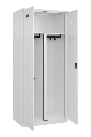C+P PSA Schwarz-Weiß-Spind Evolo PLUS