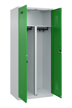 C+P PSA Schwarz-Weiß-Spind Evolo PLUS