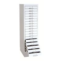 Schubladenschrank DIN-A4 | Schubladencontainer | 18 Schübe - GRAU