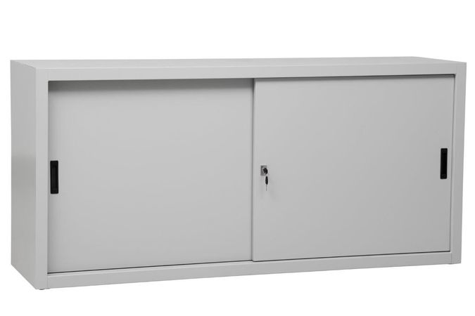 Aktenschrank | Schiebetürenschrank 75x160x45 GRAU