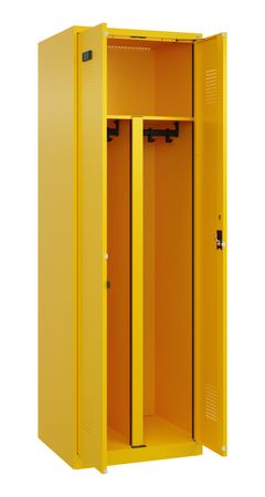 C+P PSA Schwarz-Weiß-Spind Evolo PLUS
