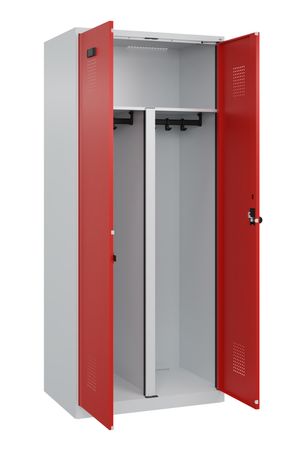 C+P PSA Schwarz-Weiß-Spind Evolo PLUS