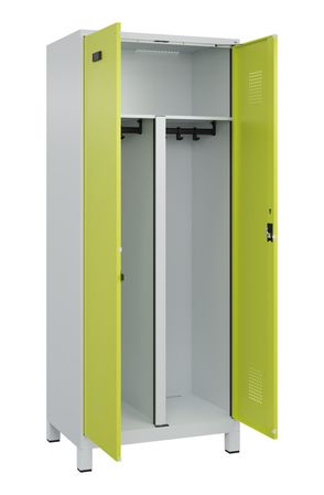 C+P PSA Schwarz-Weiß-Spind Evolo PLUS