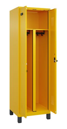 C+P PSA Schwarz-Weiß-Spind Evolo PLUS