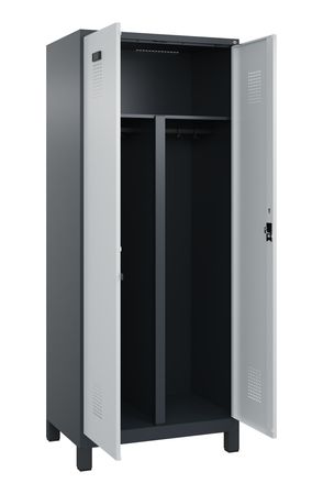 C+P PSA Schwarz-Weiß-Spind Evolo PLUS