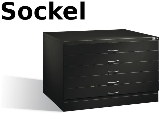 Sockel Fachablageschrank