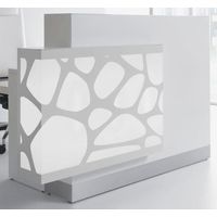 Empfangstheke mit LED-Farbwechsel | 110,5 x 130 x 77 cm (HxBxT)