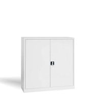 Aktenschrank | Stahlschrank 100x80x38 GRAU