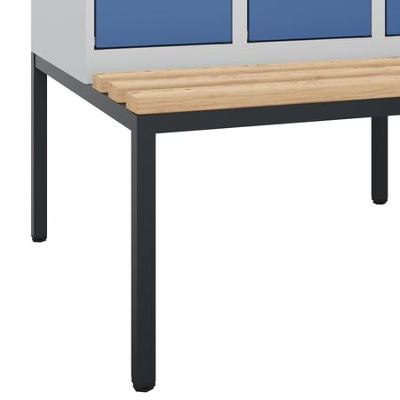 C+P Schwarz-Weiß-Spind Evolo PLUS