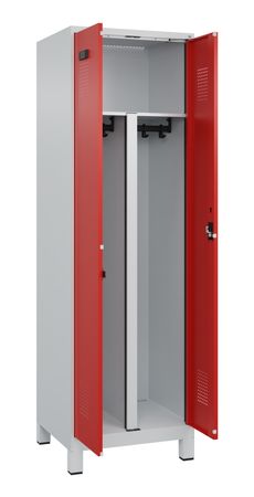 C+P PSA Schwarz-Weiß-Spind Evolo PLUS