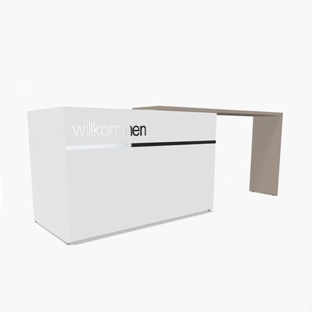 Empfangstresen Schreibtisch Verkaufsgespräch Beratungsplatz