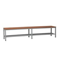 Sitzbank | Garderobenbank 200 cm mit Schuhrost