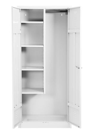 Stahlspind Stahlschrank Putzmittelschrank Staubsaugerschrank Besenschrank