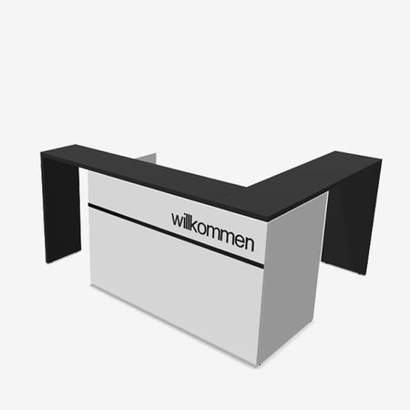 Empfangstresen Empfangstheke Eingangstheke Rezeption Counter Arbeitsplatz