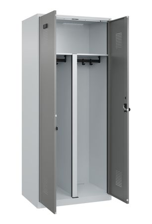 C+P PSA Schwarz-Weiß-Spind Evolo PLUS