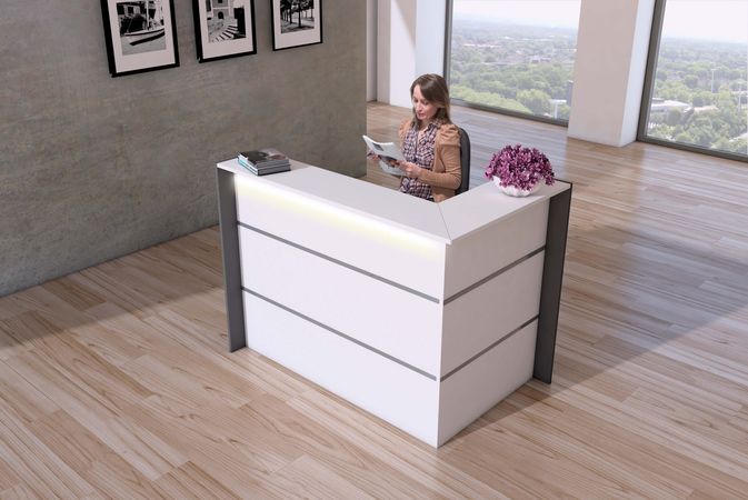 Ecktheke Empfangstheke Anmeldung Rezeption