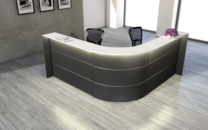 Anmeldung Empfangstheken Ladenausstattung Büromöbel Arztpraxis Atelier