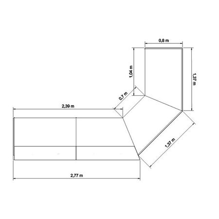 Masse Raummaß Empfangsthe