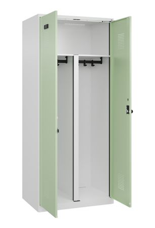 C+P PSA Schwarz-Weiß-Spind Evolo PLUS