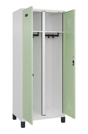 C+P Schwarz-Weiß-Spind Evolo PLUS