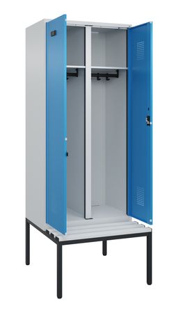 C+P Schwarz-Weiß-Spind Evolo PLUS